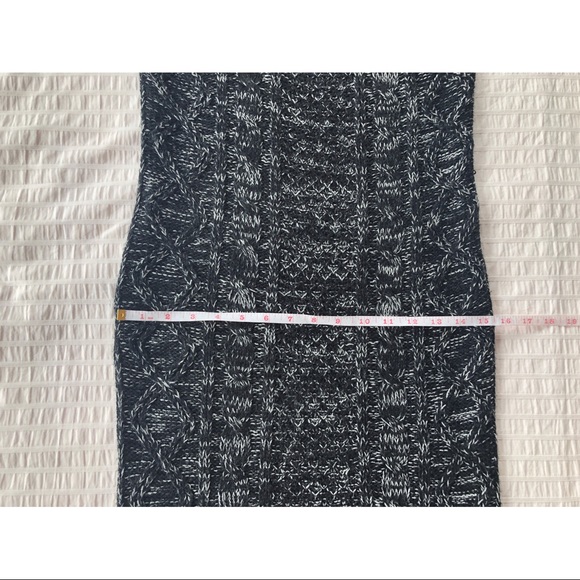 Cable Knit Long Sleeve Sweater Dress - Picture 12 of 16